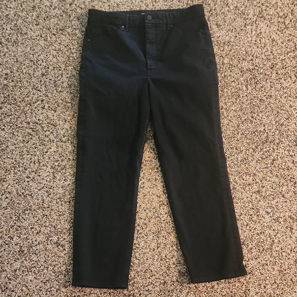 Express‎ Black Straight Super High Rise, Size 10